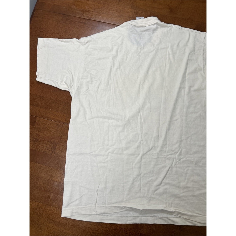 Vintage Fruit Of The Loom T Shirt Lake Geneva Wisconsin Men's Size XL White 1997 - Picture 11 of 12